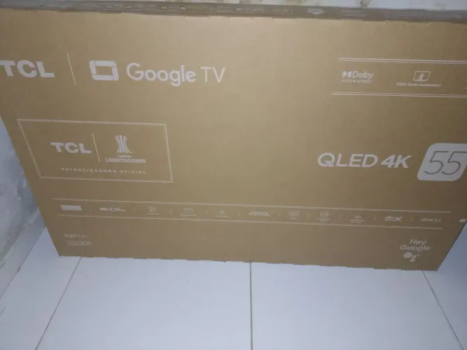 Tv 55 TCL nova nunca usada 