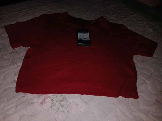 Blusa cropped da You.com 65 reais