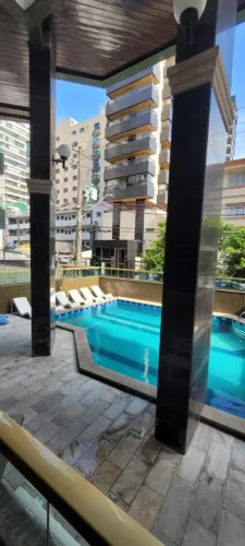 Apartamento para Locação em Praia Grande, Canto do Forte, 2 dormitórios, 1 suíte, 2 banhei