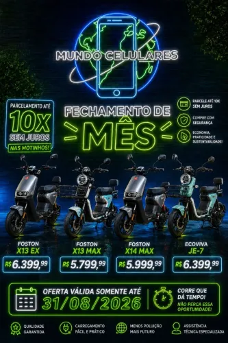 TORRA TORRA MUNDO CELULARES / MOTINHOS ELÉTRICAS / PARCELAMENTO ATÉ 10X SEM JUROS