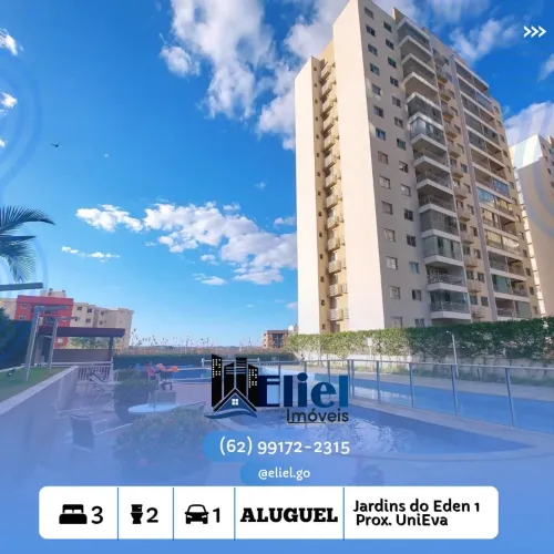 Apartamento com 3 Quarto(s) e 2 banheiro(s) para Alugar, 79 m² por R$ 2600 / Mês