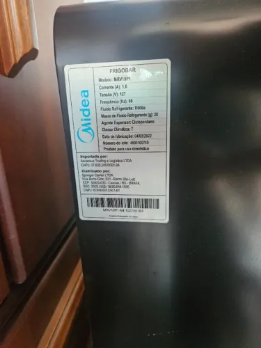 Frigobar midea retro 95L