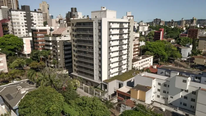 Studio à venda em Porto Alegre, Petrópolis, com 1 quarto, 42,82m²