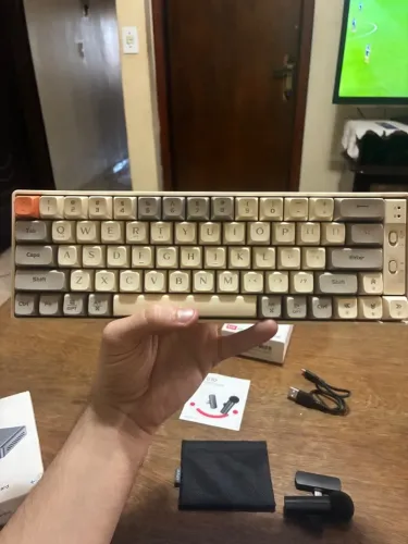 Teclado com duplo clique LANGTU GK65