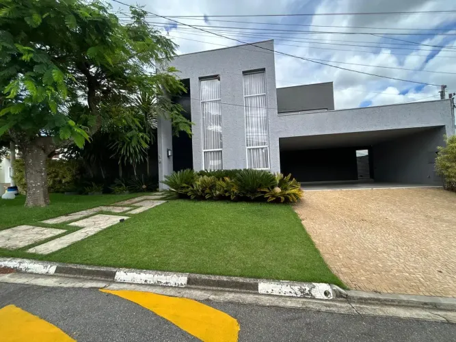 Casa Mobiliada para Locação no Condomínio Euroville I Bragança Paulista | 3 Suítes, Cinem