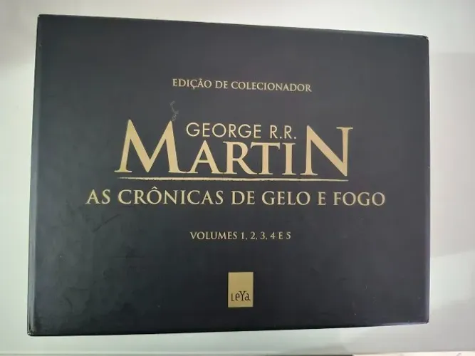 Box Game Of Thrones (GOT) - Edição De Colecionador - Volumes 1-5