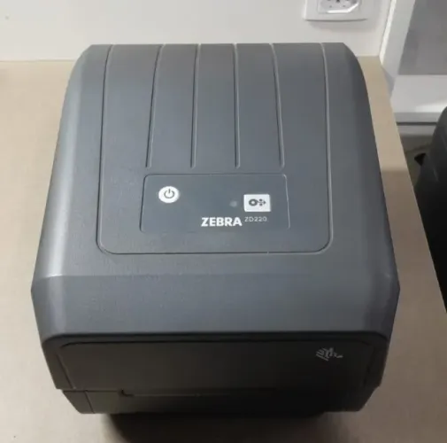 Impressora térmica etiquetas e código de barras Zebra ZD220