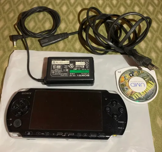 PSP PlayStation Sony 3001 Bateria Ruim Ler Descrição