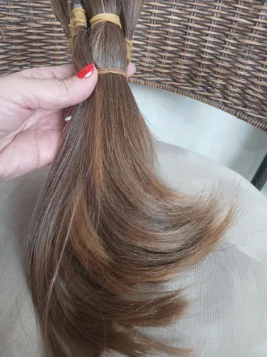 Cabelo Natural Loiro 25 30 cm 150 gr