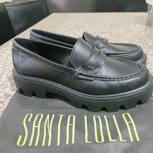Mocassim Santa Lolla couro