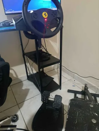 Vendo ou troco Kit Simulador Volante + Pedal (Faça sua oferta)