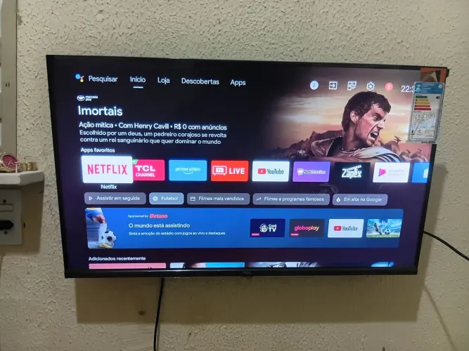 televisão nova