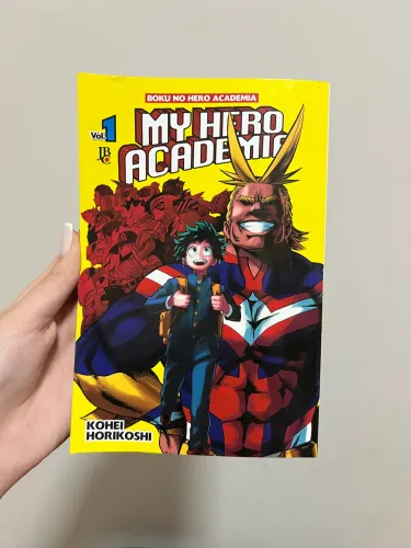 Mangá Boku no Hero Academia - volume 01
