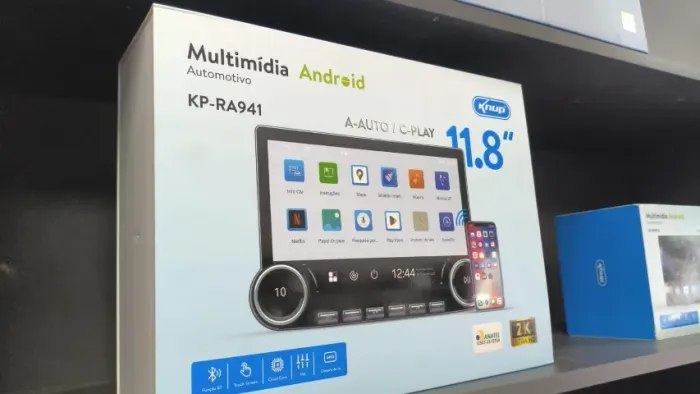 Multimídia para todos modelos veículos .novas e lacradas