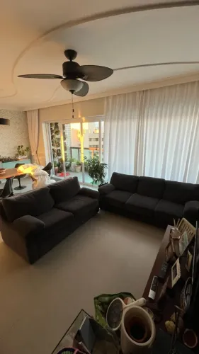 Conjunto de Sofás 3 e 2 Lugares + Sofá-Cama Casal