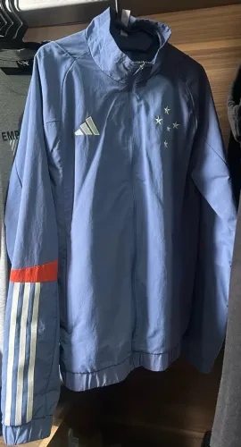 Jaqueta Adidas Cruzeiro Apresentação 2024 Azul