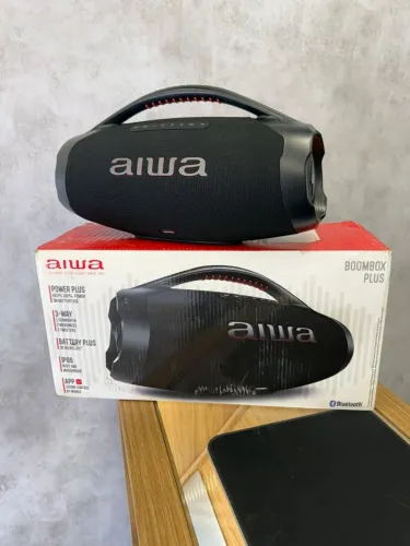 Aiwa boombox plus Open box sem uso!