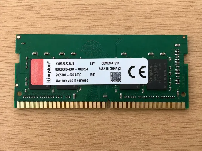 Memória RAM Notebook Kingston 4GB DDR4 3200MHz SODIMM