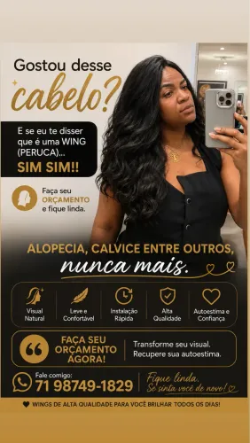 Peruca wing