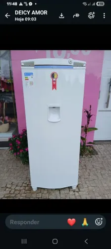GELADEIRA CONSUL, MOTOR ORIGINAL GAS DE FÁBRICA ZAP * DEICY, ACEITO CARTÃO, FA