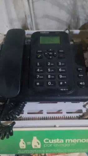 Telefone rural para chácara ou colônia wi-fi e antena e cabo