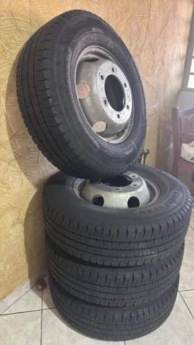 RODAS/PNEUS CAMINHÃO 225/75/aro 16