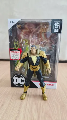 BLACK ADAM MCFARLANE TOYS ADÃO NEGRO PAGE PUNCHERS LEIA O ANÚNCIO