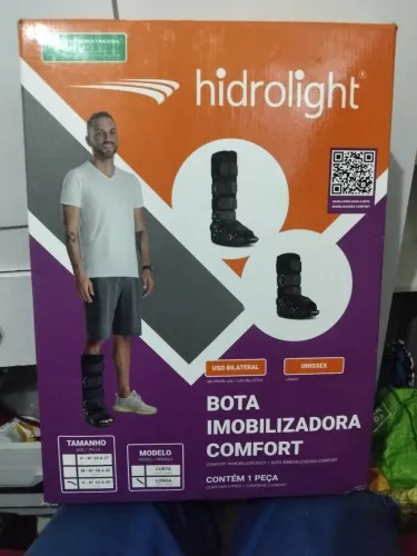 Bota imobilizadora confort pé esquerdo