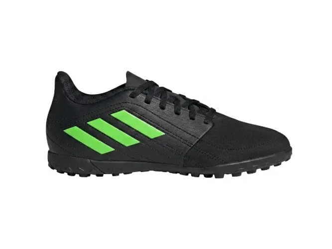 Chuteira Society Adidas Original Preta/Verde - Tam 36 (Usada 1x)"