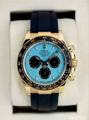 VENDO ROLEX Daytona "Tiffany" Azul-Turquesa Automático + Caixa Completa
