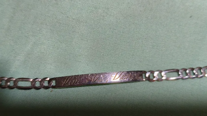 Pulseira de prata