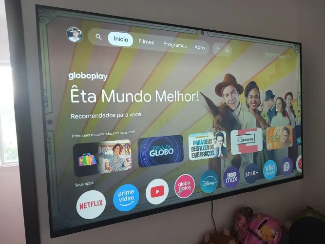 Vendo Smart TV Philips 65 polegadas
