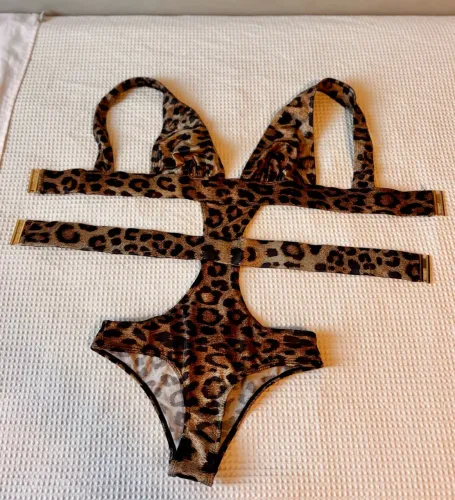 Maiô Fabulous Agilità Original Animal Print PP - Perfeito Estado