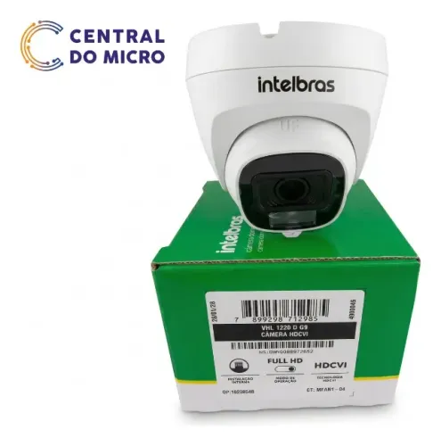 Câmera Intelbras VHL 1220 D G9 Full HD Segurança CFTV