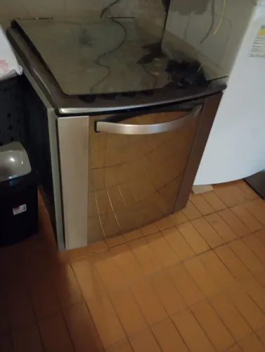 Fogão embutido Eletrolux inox 4 boca 