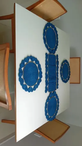 Jogo americano suplast - 5 peças - (entrega por nossa conta)