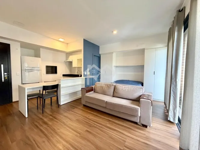 Loft Mobiliado com 01 vaga de garagem para alugar no bairro Boa Vista em Porto Alegre