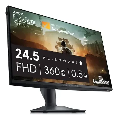 Monitor Gamer Alienware AW2523HF | 360Hz | 24,5 pol. | 0.5ms