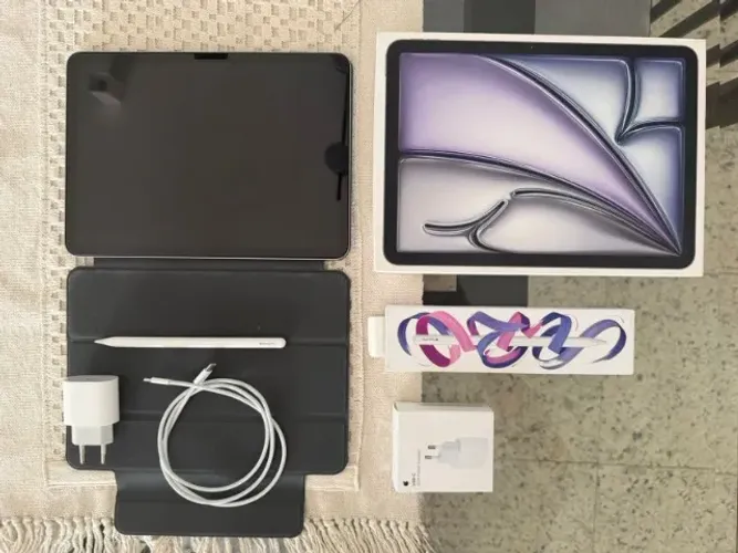 iPad Air de 11 polegadas de 128 GB - Cinza-espacial (M2)