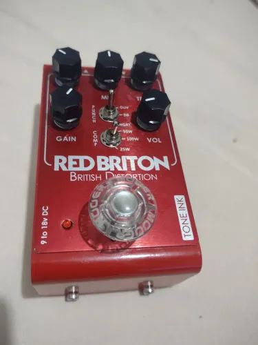 Pedal distorção Toneink Red Briton