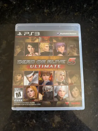 Dead ir Alice 5 ultimate ps3 black label raro