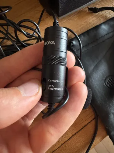 Microfone boya M1
