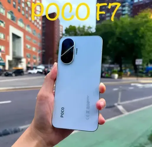 Pocophone F7 ( 5G ) 512GB + 12GB RAM Global 2.999,00 a vista Branco e Preto
