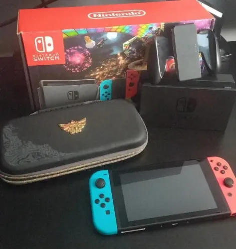 Nintendo Swtich em perfeito estado e pronto pra uso.