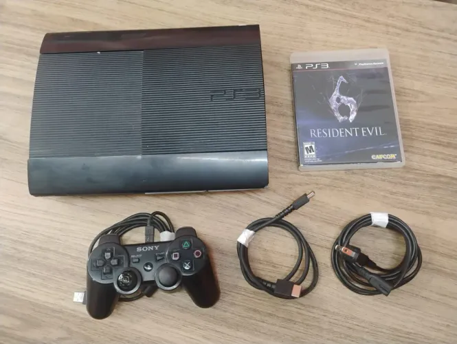 ? PS3 Super Slim HEN + 20 Jogos - R$ 580