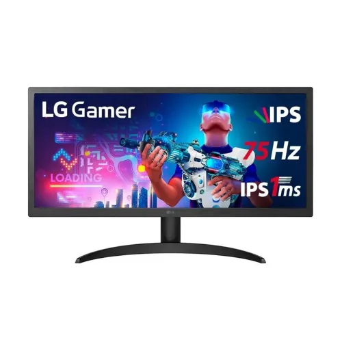 Monitor Gamer LG 26" Full HD, Ultra Wide, 75Hz, HDMI, FreeSync Premium, HDR 10 - 26WQ500e5