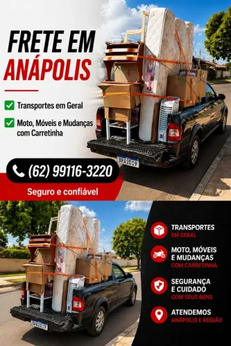 Frete em toda Anápolis
