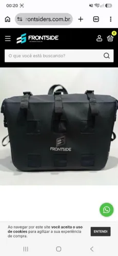 Par de Alforges Laterais Premium Frontside
