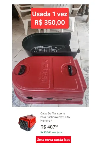 Caixa transporte pet