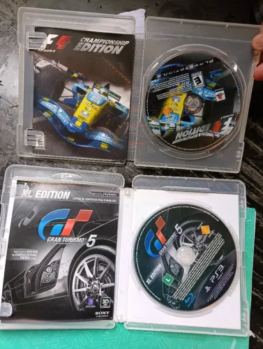 2 jogos de play 3